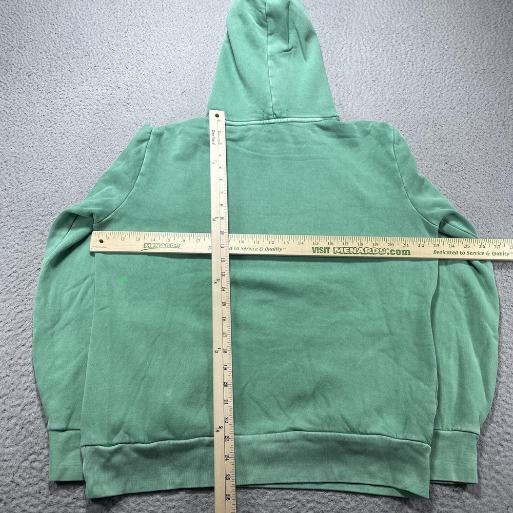 Polo Ralph Lauren Hoodie Mens Medium Green POLO 67 Graphic Sweatshirt *Flaws - Picture 9 of 13